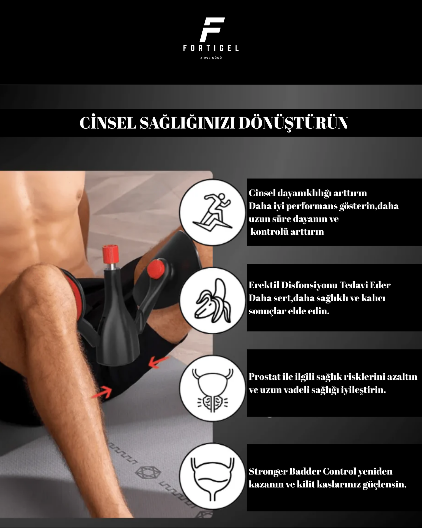 Fortigel™ Kegel Eğitmeni – Gücünü Keşfet, Performansını Zirveye Taşı!